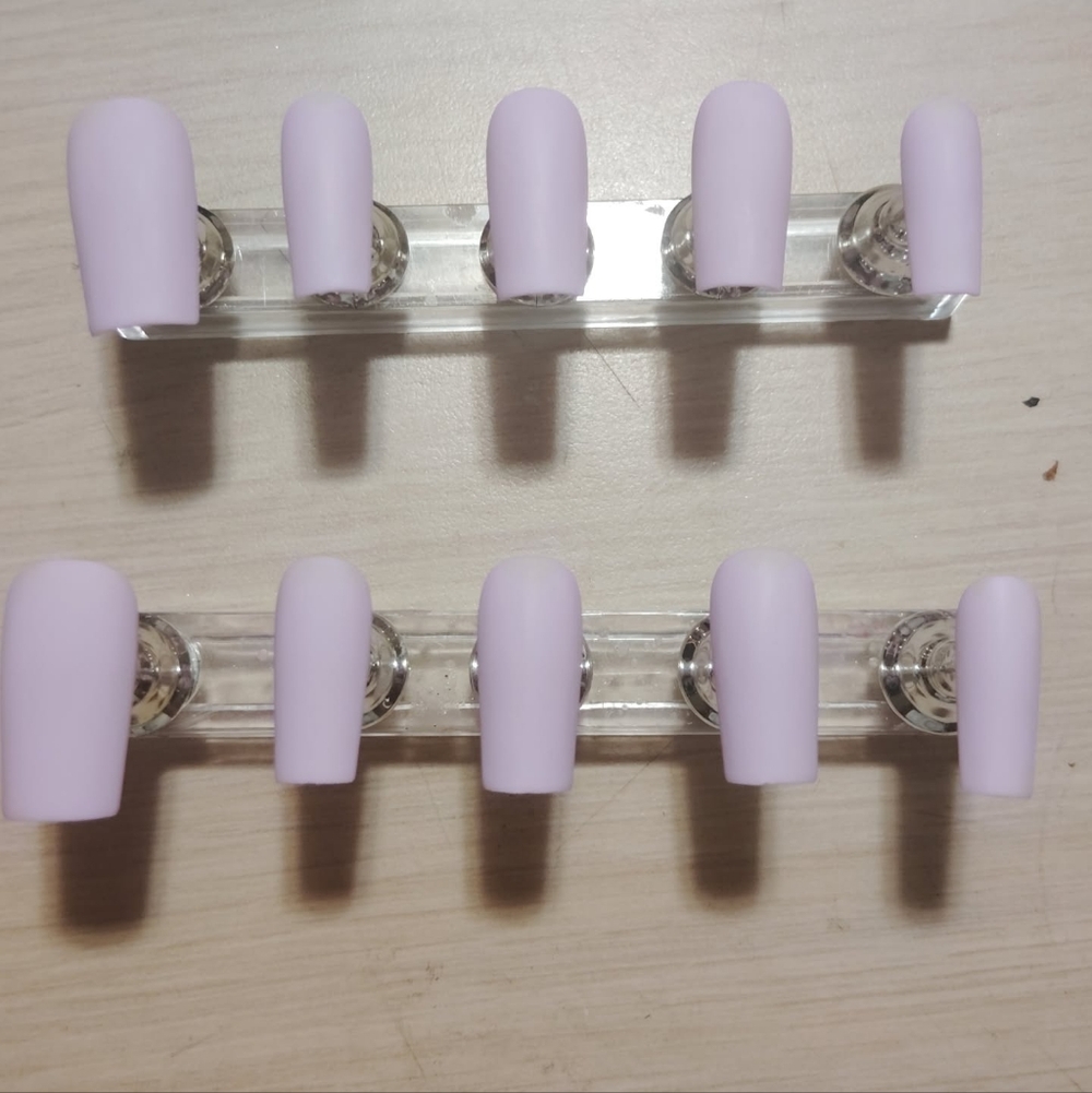 Handmade Lavender Press Ons
